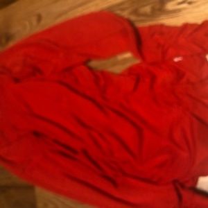 Red Roots brand athletic long sleeve shirt